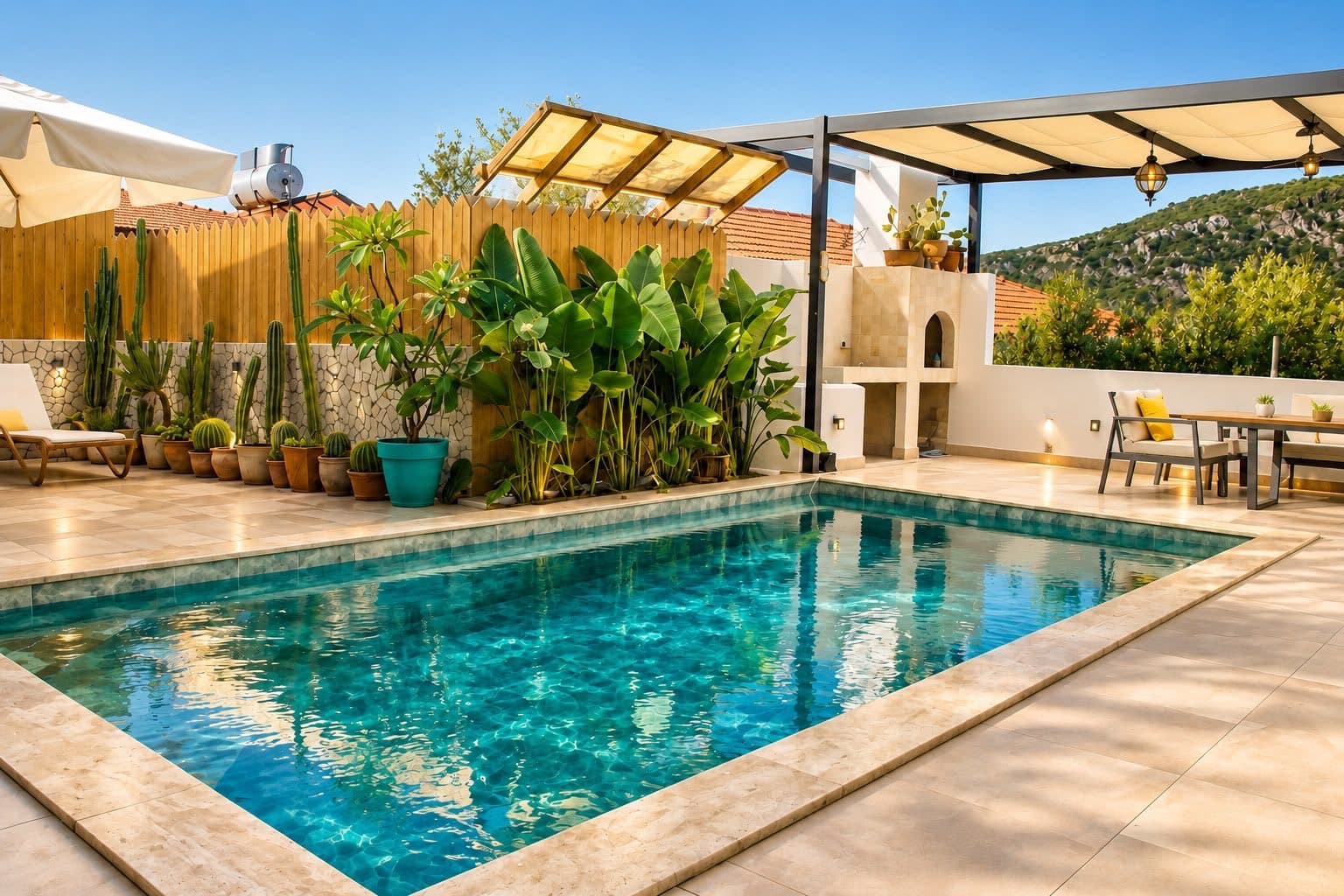 Kaş Kalkanda Yepyeni Kaktüs Konsepli Jakuzili Villa - 1